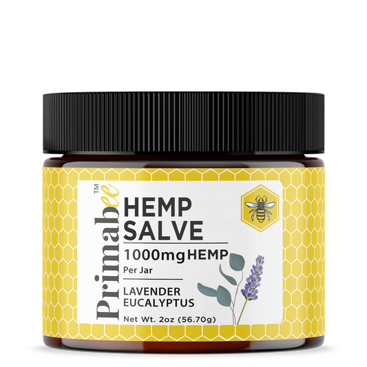 1000mg Soothe + Hydrate Hemp Salve with Lavender and Eucalyptus